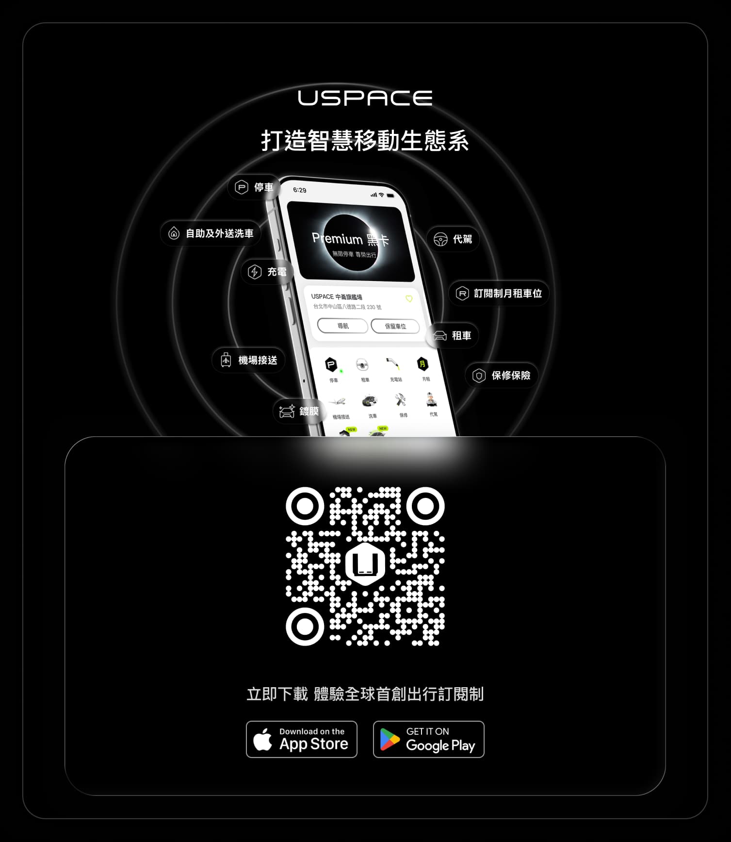 USpace Premium Download Popup